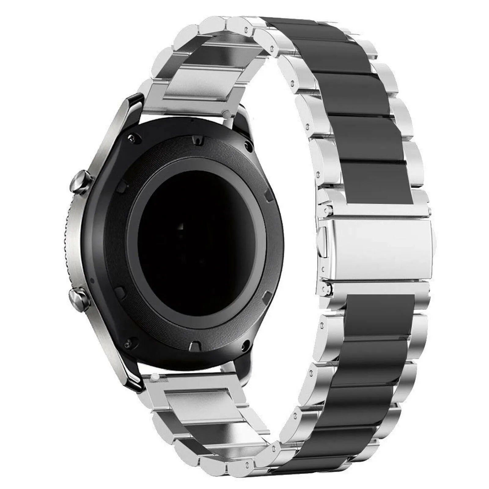 Amazfit Bip 6 Steel Strap (Silver/Black)