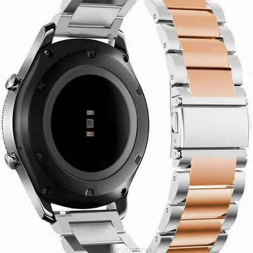 Bracelet acier Amazfit GTR 2 (argent/or rose)