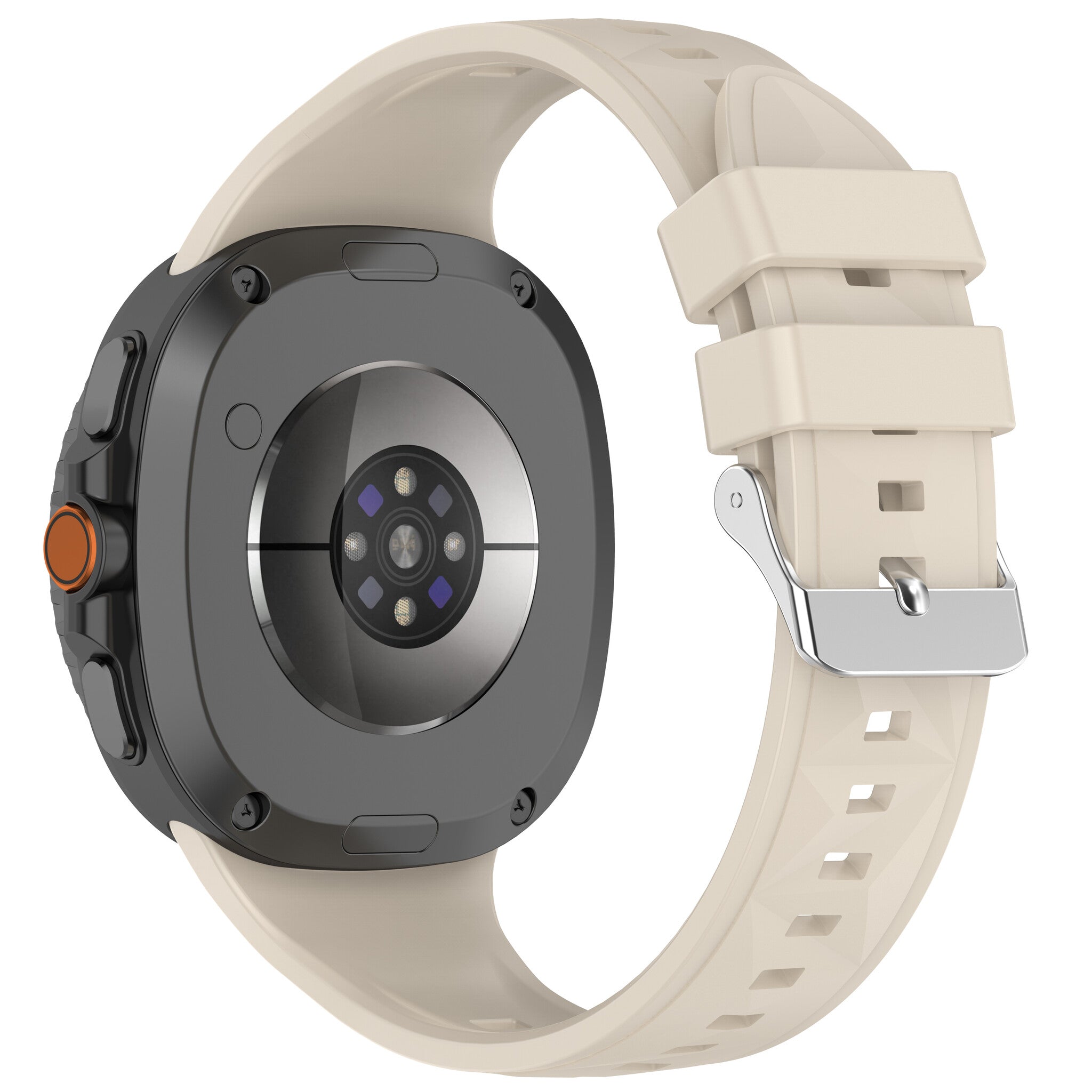 Bracelet silicone Diamant Samsung Galaxy Watch 8 - 40mm (lumière stellaire)