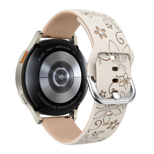 ICE Smart 2.0 Round 1.20 Flower Silikonarmband (Polarstern/Beige)