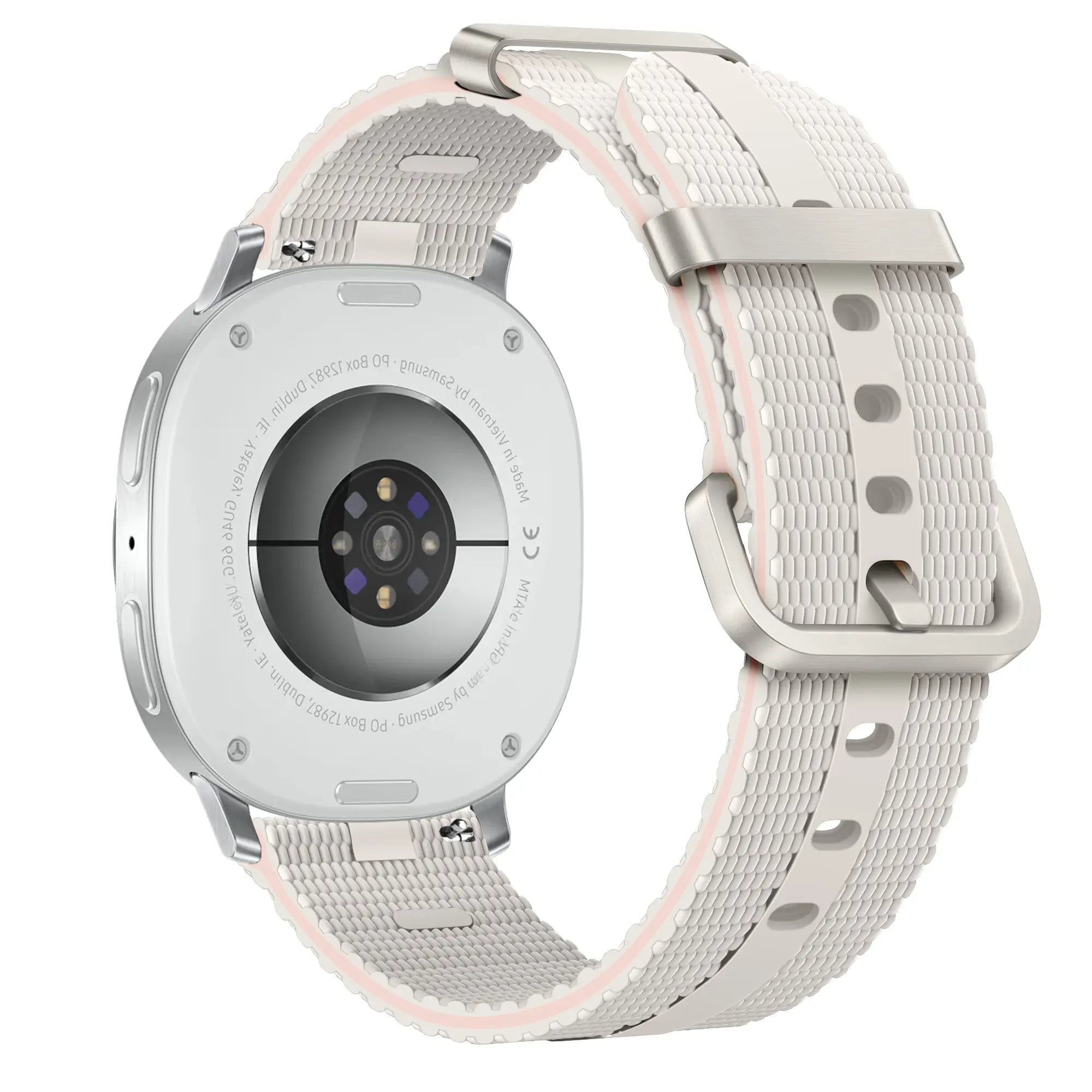 Correa activa silicona Samsung Galaxy Watch 9 - 40mm (blanco estrella)