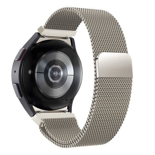 Bandz Samsung Galaxy Watch 7 - 44mm Milanese Loop Armband (Polarstern)
