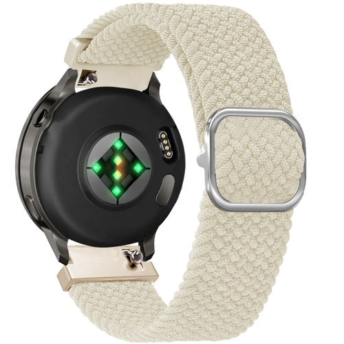 Bandz Garmin Forerunner 255s Adjustable Braided Strap (Starlight)
