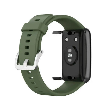 Bracelet silicone Huawei Watch Fit SE (vert foncé)