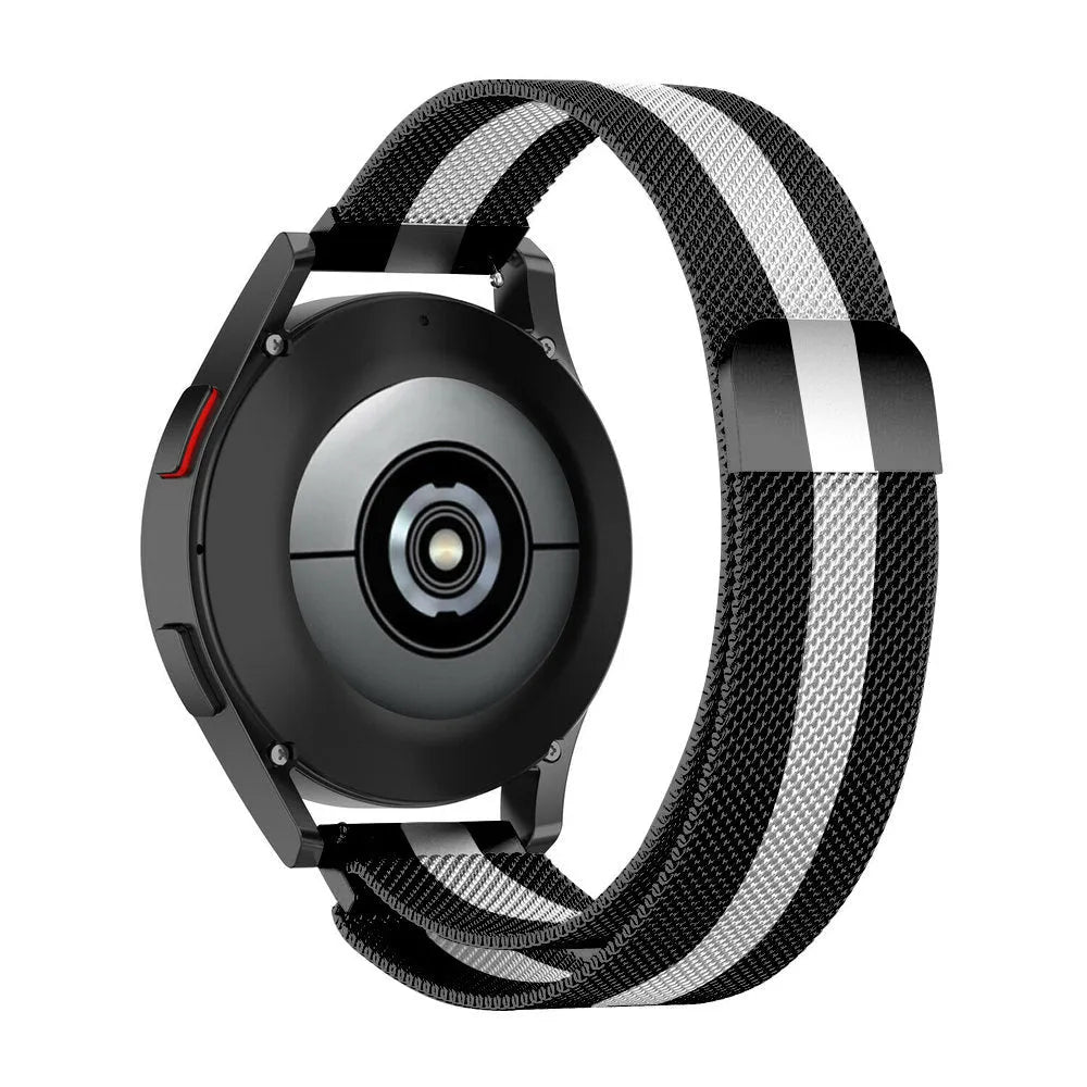 Gard Pro Health Smartwatch 2+ Milanese Strap (Black/White)