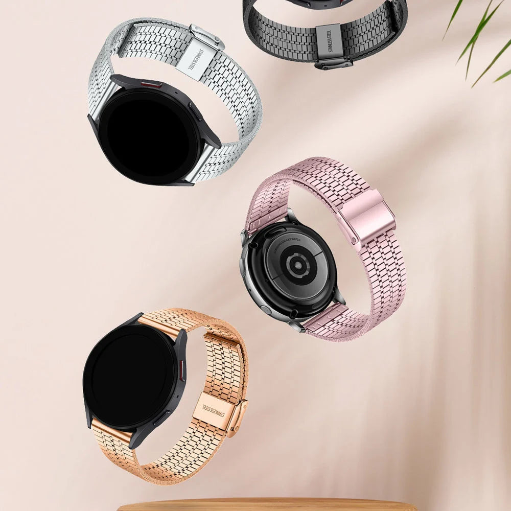 Bracelet acier inoxydable Samsung Gear Sport (noir)