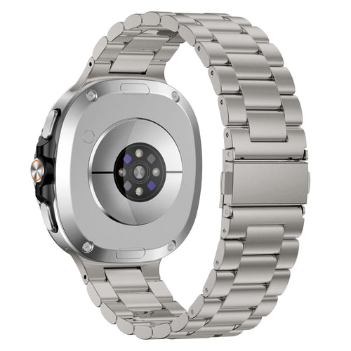 Bracelet acier Samsung Galaxy Watch 8 - 40mm (titane)