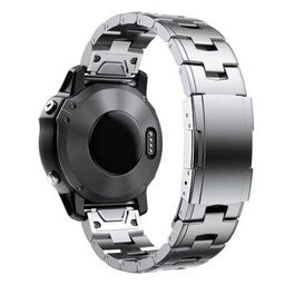 Garmin Instinct 3 - 45mm Titanarmband (Silber)