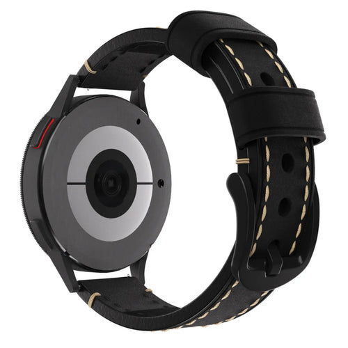 ICE Smart 2.0 Round 1.20 Echtes Lederarmband (Schwarz)