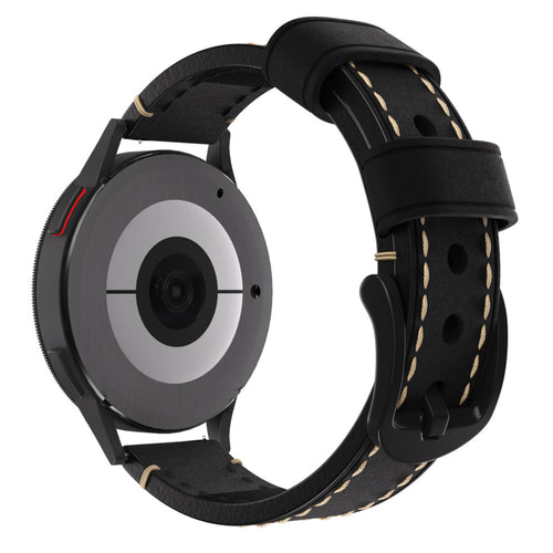 Correa cuero auténtica Huawei Watch GT 7 - 41mm (negro)