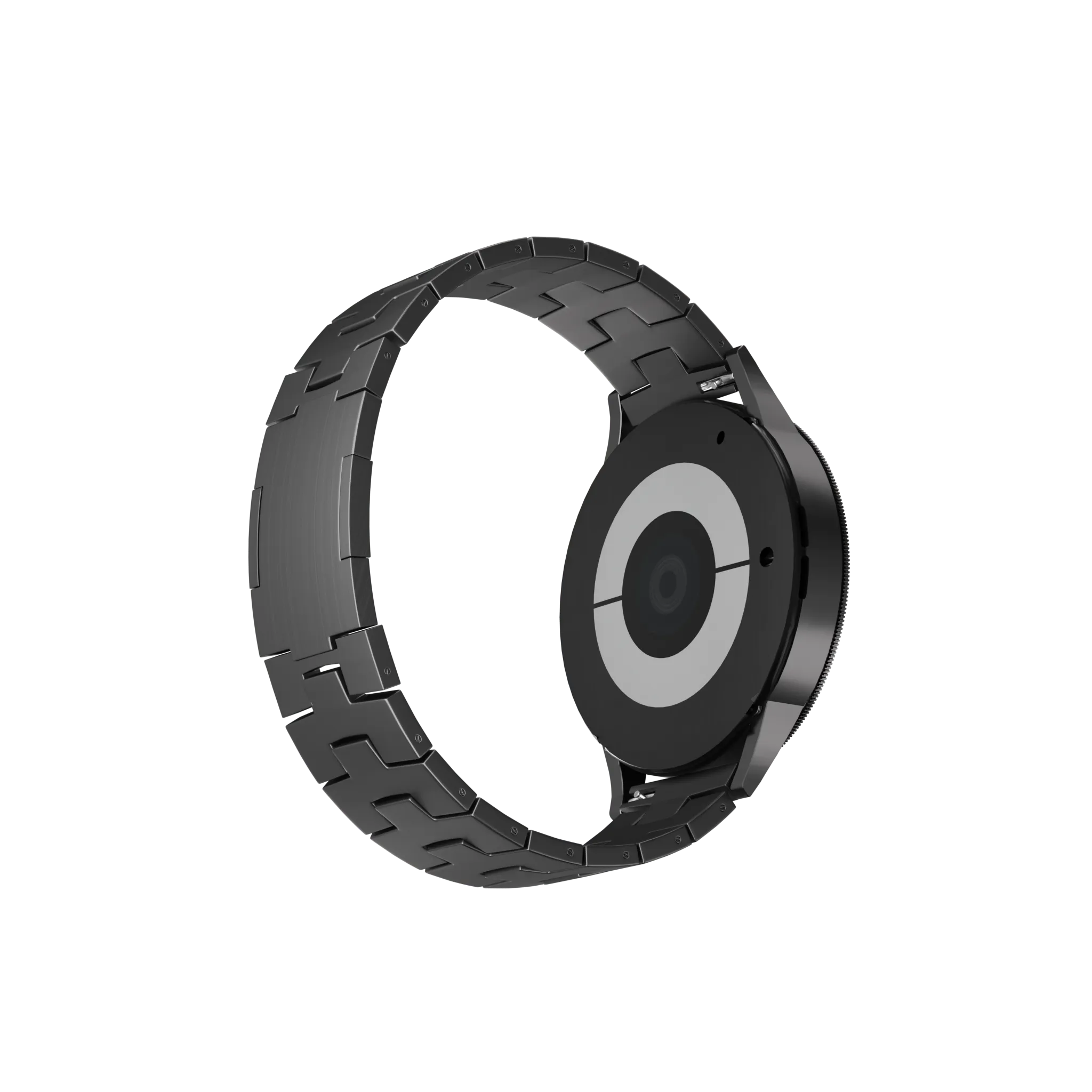 Huawei Watch Ultimate Titan-Grain-Armband (flacher Verschluss) (Graphit)