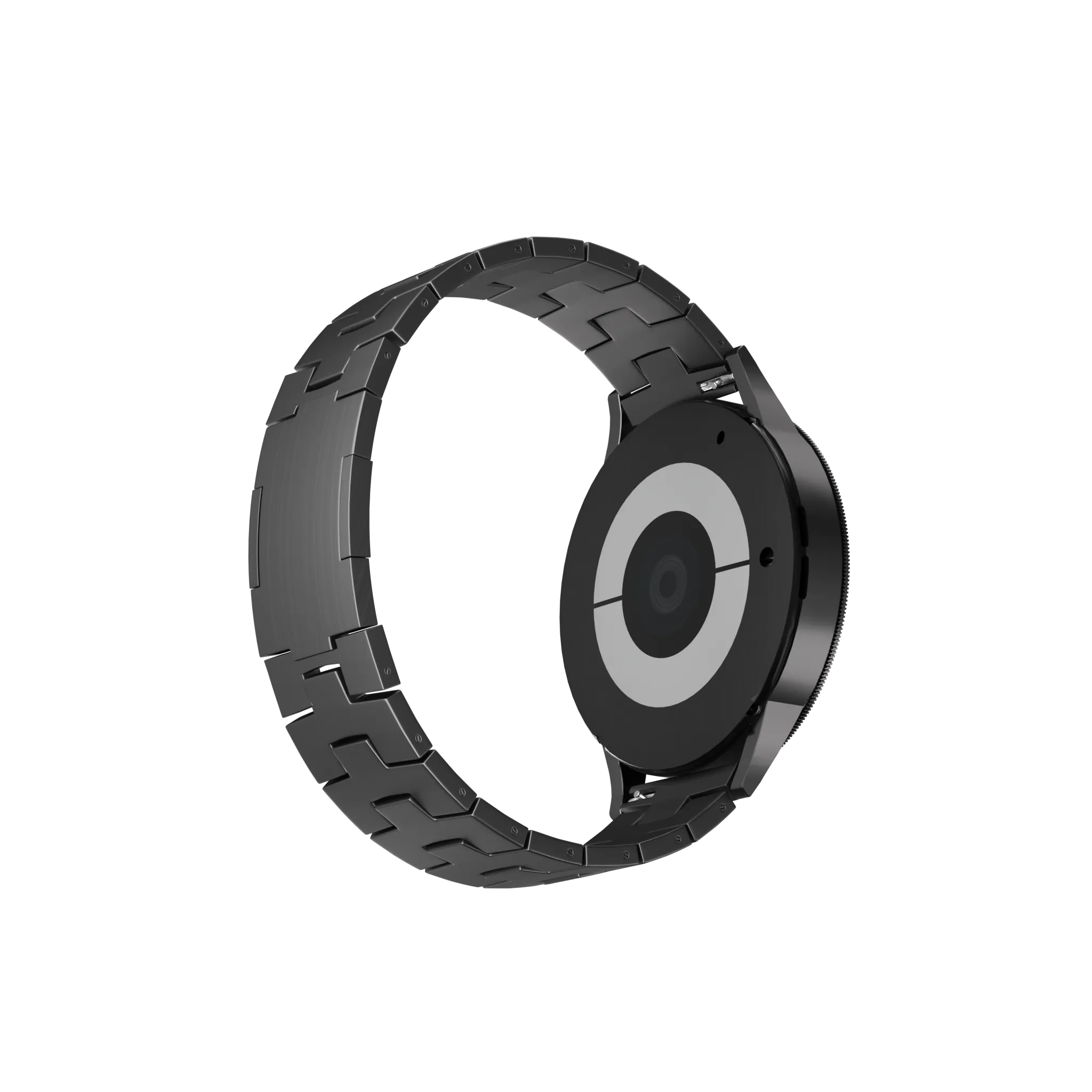 Huawei Watch GT 4 - 46mm Gebürstetes Titanarmband (flacher Verschluss) (Graphit)