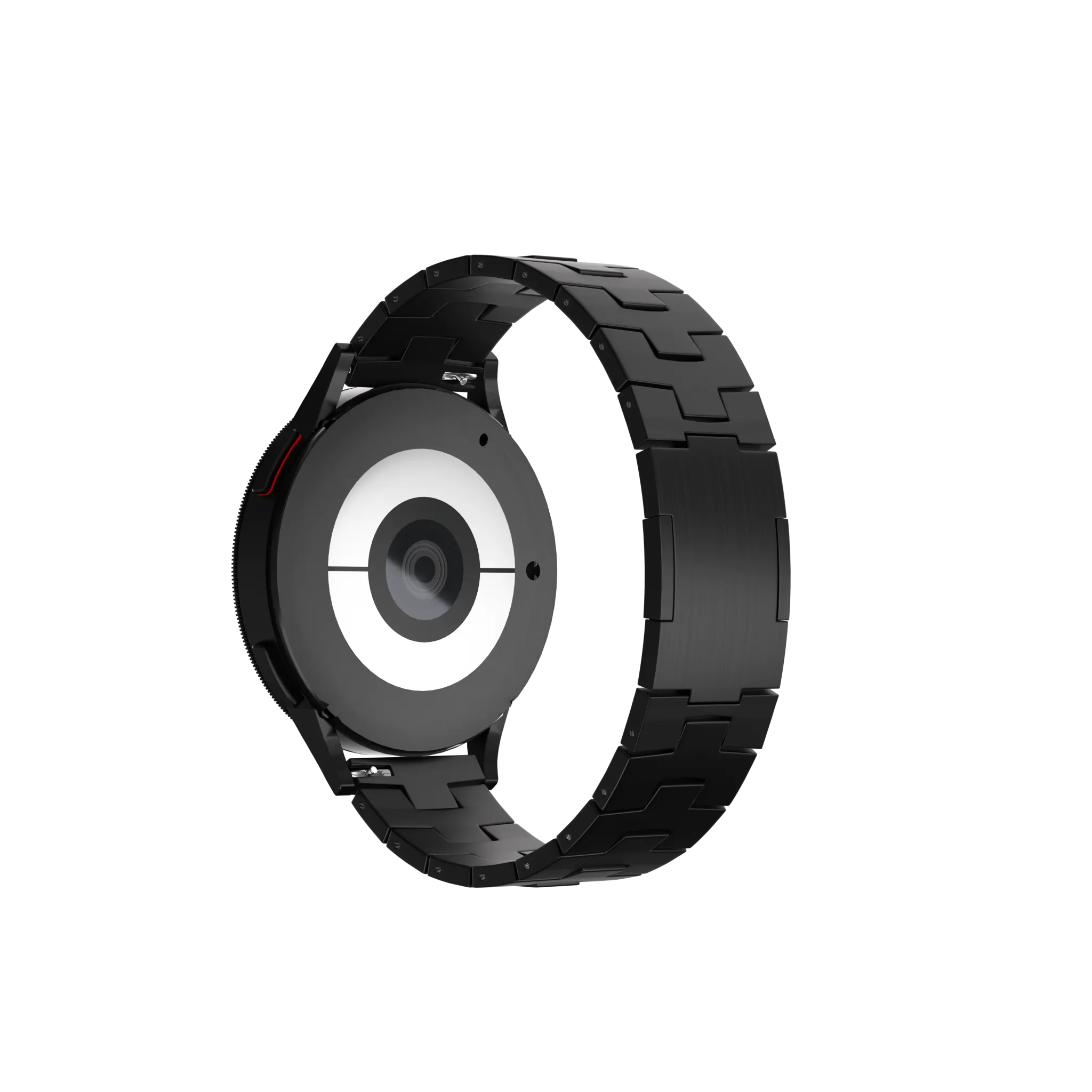 Bracelet titane granulé Amazfit Balance (boucle plate) (noir)