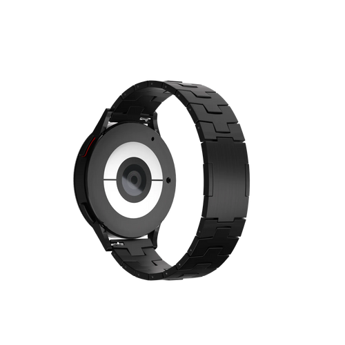 Xiaomi Watch S4 Titanium Grain Strap (Flat Buckle) (Black)