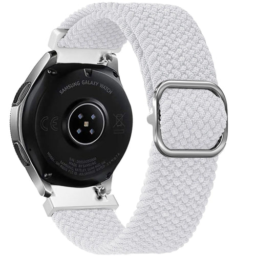 Suunto Race (en) verstellbares geflochtenes Armband (weiß)