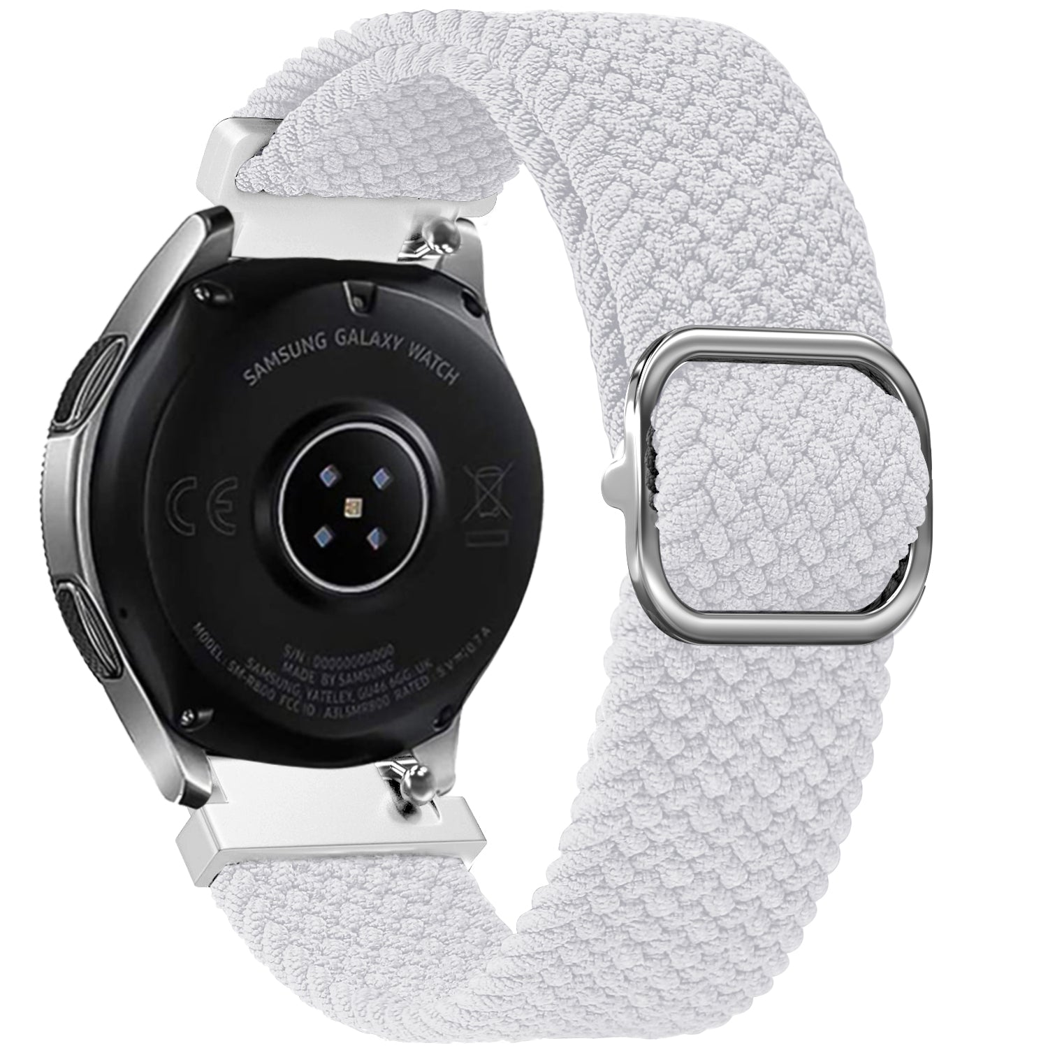 Correa trenzada ajustable Amazfit Bip 5 (blanco)
