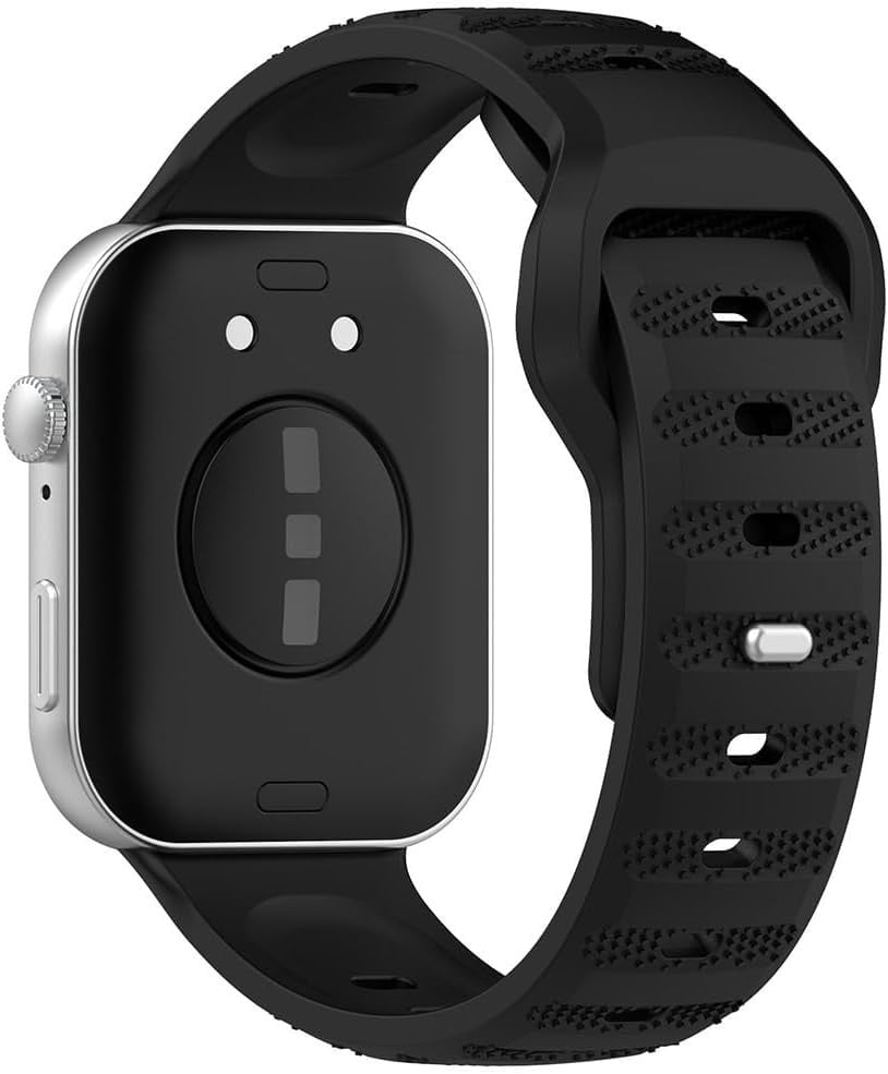 Bracelet silicone Outdoor Huawei Watch Fit 5 (noir)
