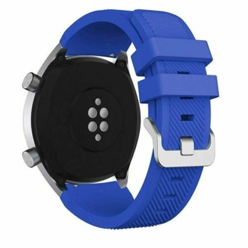 Bracelet silicone Huawei Watch GT 2 (bleu)