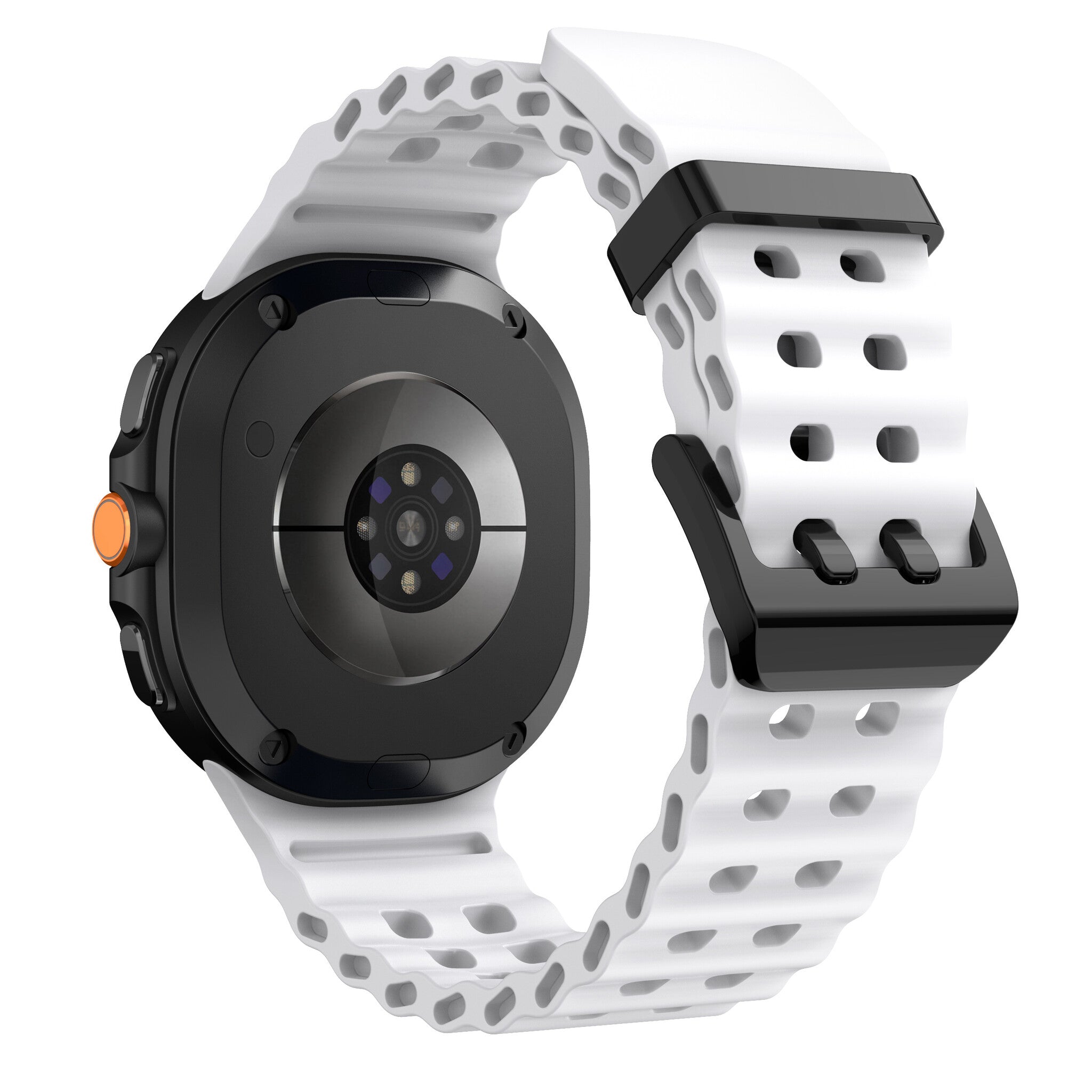 Samsung Galaxy Watch 8 - 44mm Ocean Strap (White)