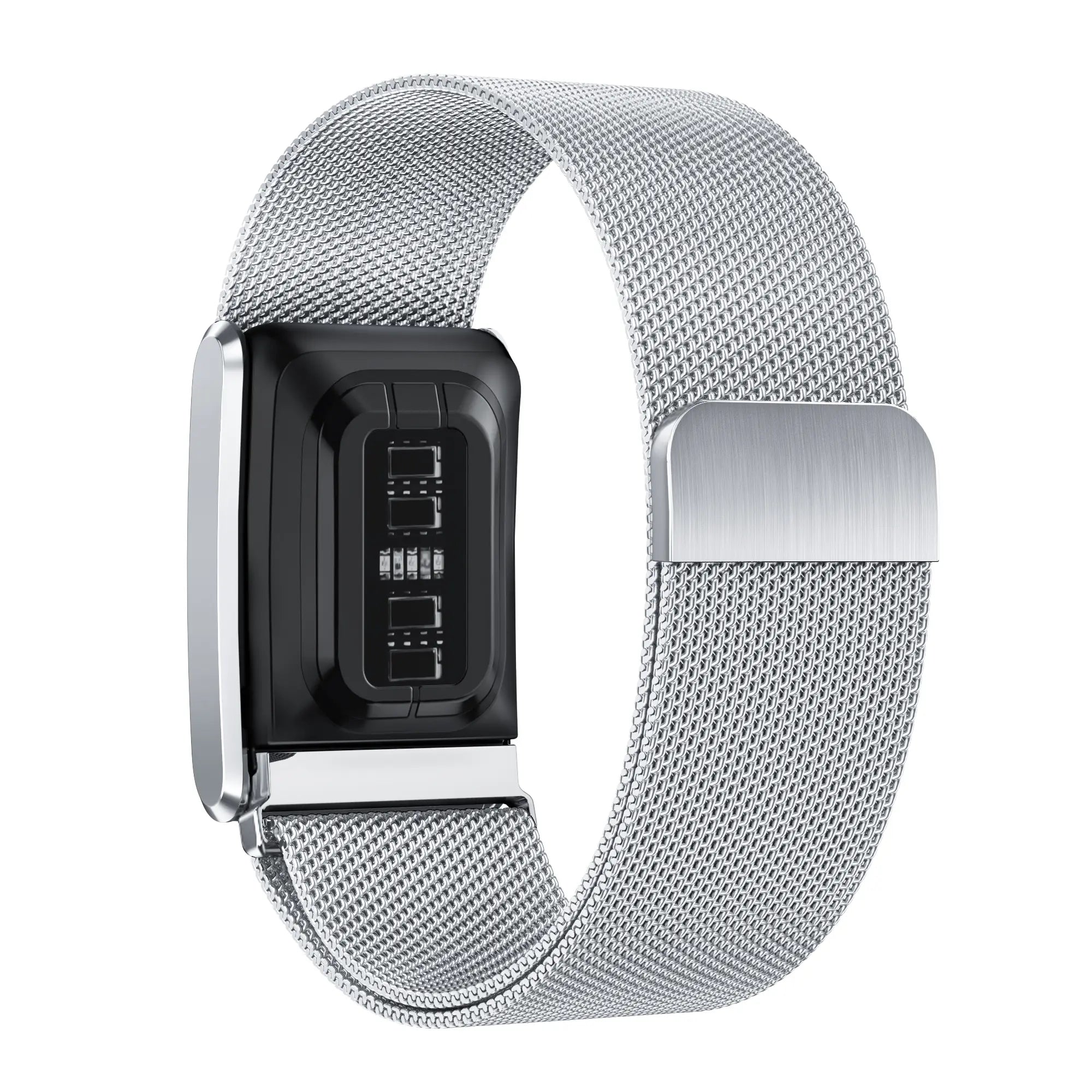 WHOOP 5.0 Milanese Strap (Silver)
