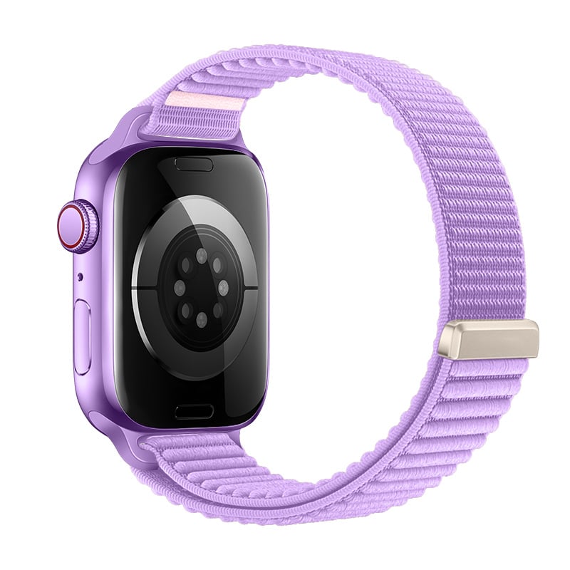 Correa nylon ondulada Apple Watch Ultra (púrpura)