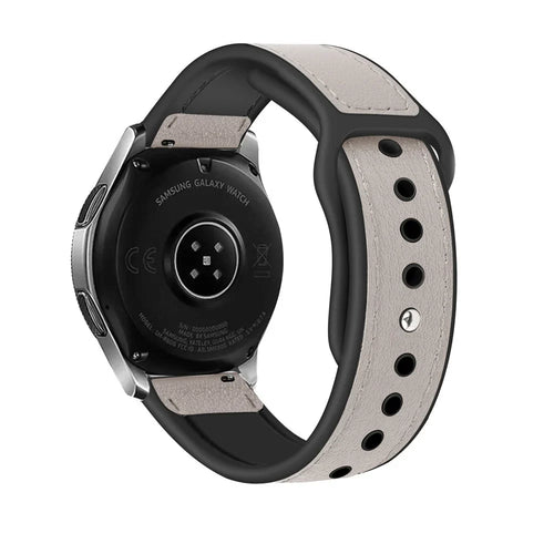 Redmi Watch 5 Lite leren hybrid bandje (wit)