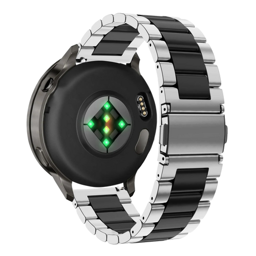 Bandz Correa acero 'Classic' Garmin Approach S42 (plateado/negro)