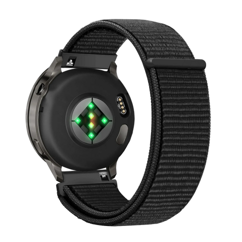 Bandz Garmin D2 Air X15 Nylon Loop Armband (Schwarz)