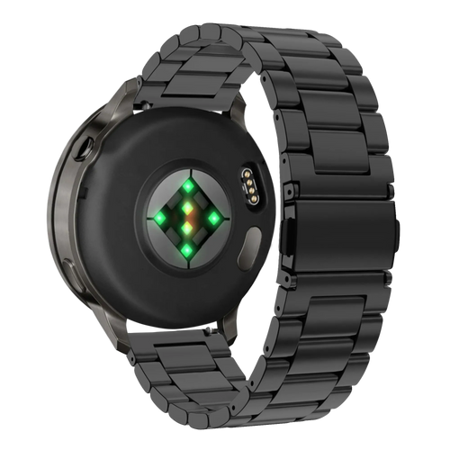 Bandz Bracelet acier 'Classic' Garmin D2 Air X15 (noir)