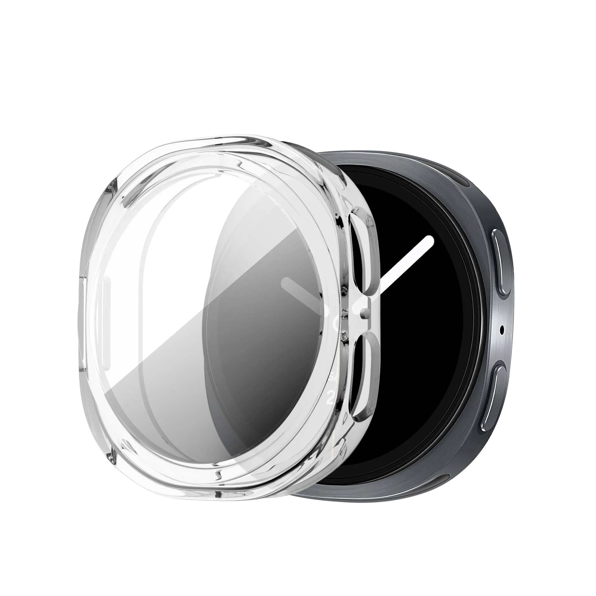 Bandz Samsung Galaxy Watch 8 - 44mm TPU Cover (Transparent)