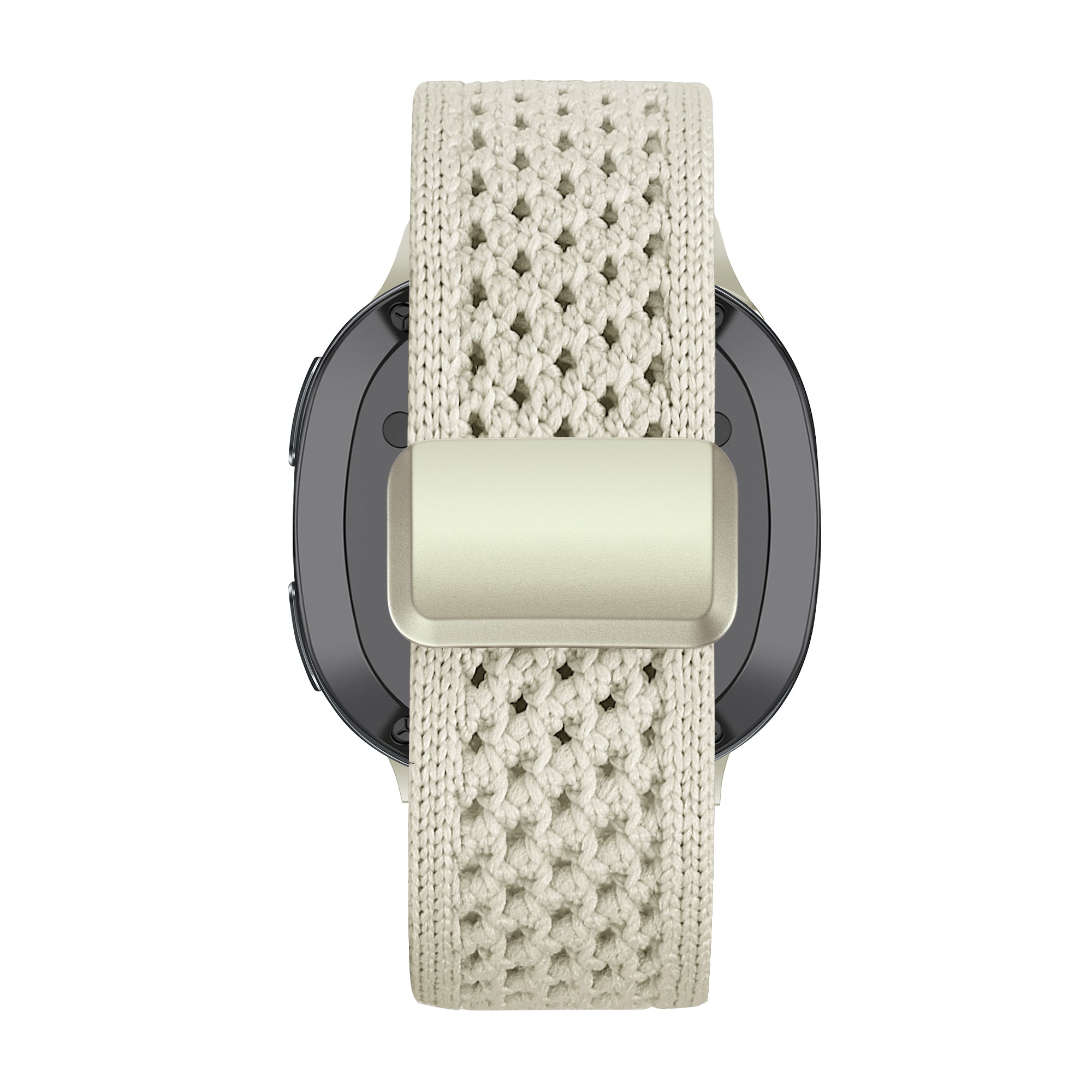 Bandz Samsung Galaxy Watch 8 - 44mm Vintage Nylon Armband (Polarstern)