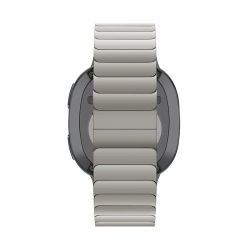 Bandz Bracelet acier 'One Bead' Samsung Galaxy Watch 8 - 44mm (titane)