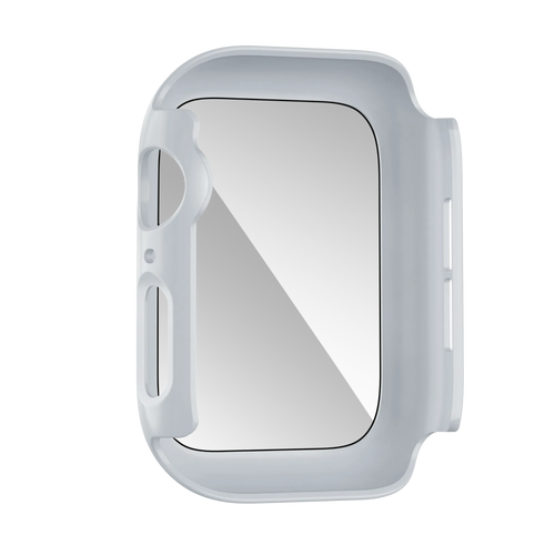 Bandz Funda PC con vidrio Apple Watch 10/11 (plateado)