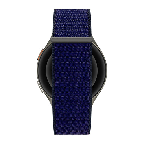 Bandz Bracelet nylon 'Easy Fit' Oppo Watch X2 Mini (bleu)