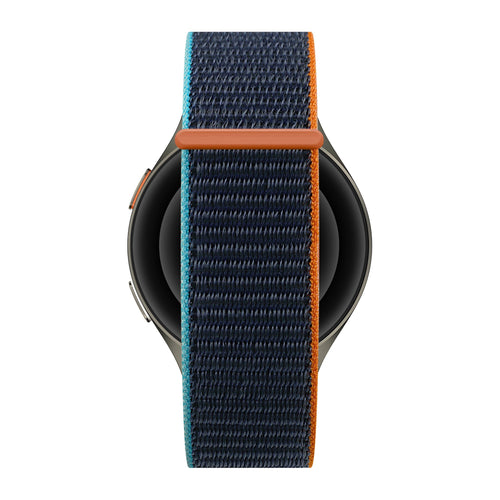 Bandz Huawei Watch GT 7 Pro Nylon Strap 'Easy Fit' (Blue Mix)