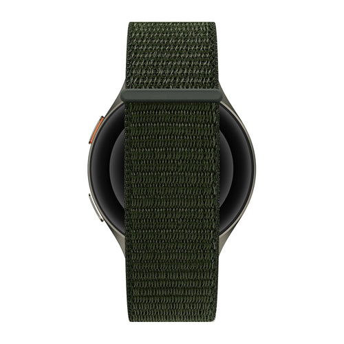 Bandz Huawei Watch GT 7 Pro Nylon Strap 'Easy Fit' (Green)