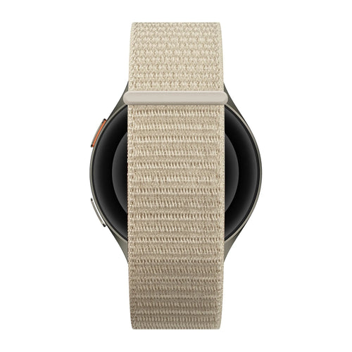 Bandz Oppo Watch X2 Mini nylon band 'Easy fit' (sterrenlicht)