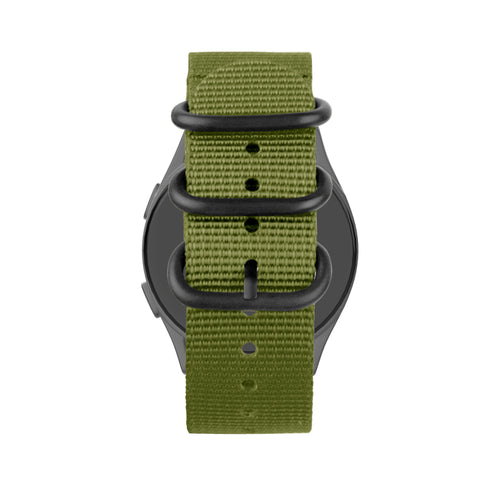 Bandz Amazfit Cheetah 2 Pro Buckled Nylon Strap (Green)