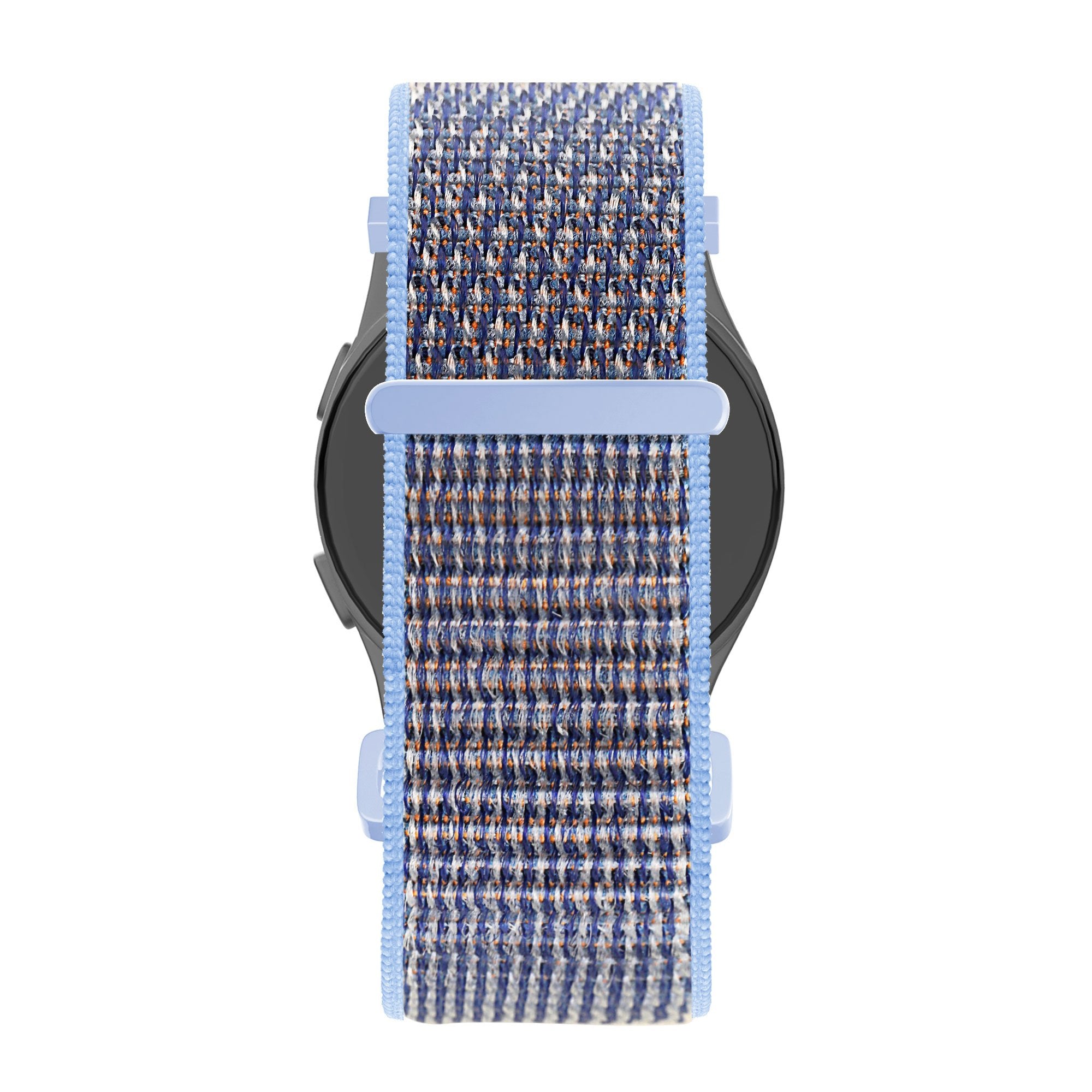 Bandz Garmin Forerunner 55 Nylon Loop Armband (Azurblau)