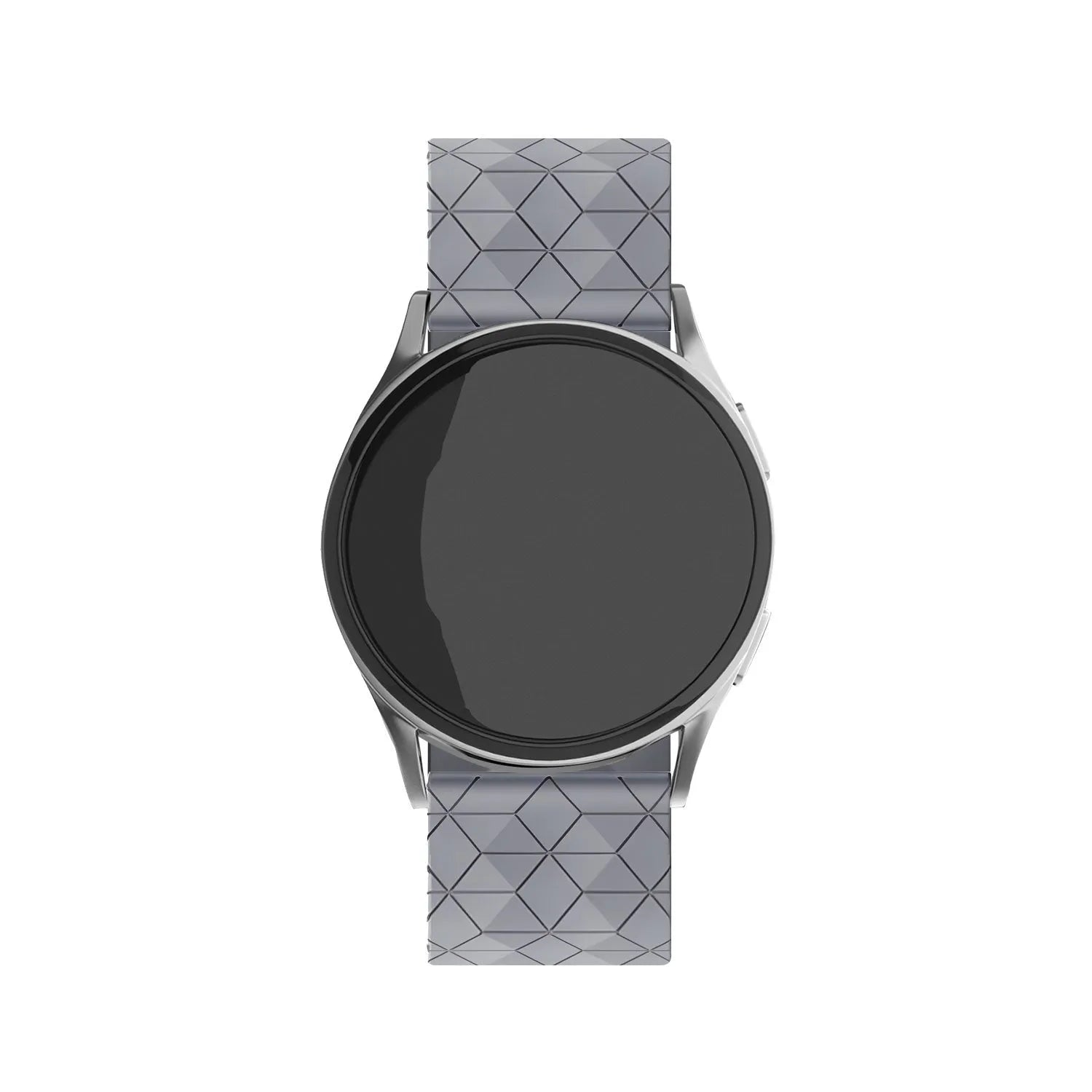 Bracelet silicone 'Hexagone' Oppo Watch X3 (gris)