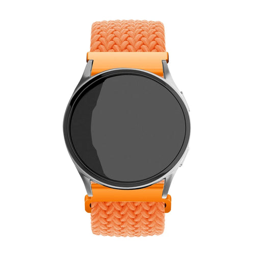 Bracelet tressé réglable Oppo Watch X (orange)