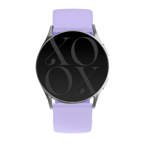 xoxo Wildhearts Samsung Galaxy Watch 4 Classic 42mm siliconen bandje (paars)
