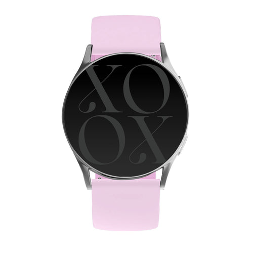 xoxo Wildhearts Samsung Galaxy Watch 42mm siliconen bandje (roze)