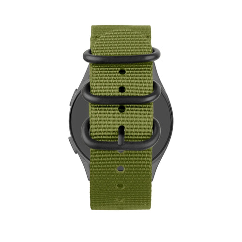 Bandz Suunto Race 2 Buckled Nylon Strap (Green)