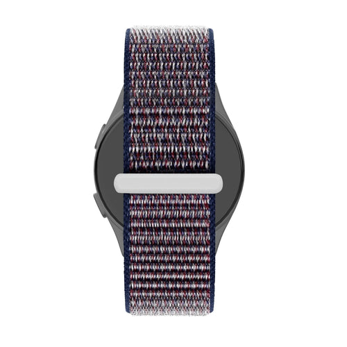 Bandz OnePlus Watch Lite Nylon Loop Armband (Indigo Blau)