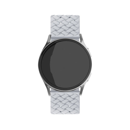 Withings Steel HR - 40mm Geflochtenes Silikonarmband (Grau)