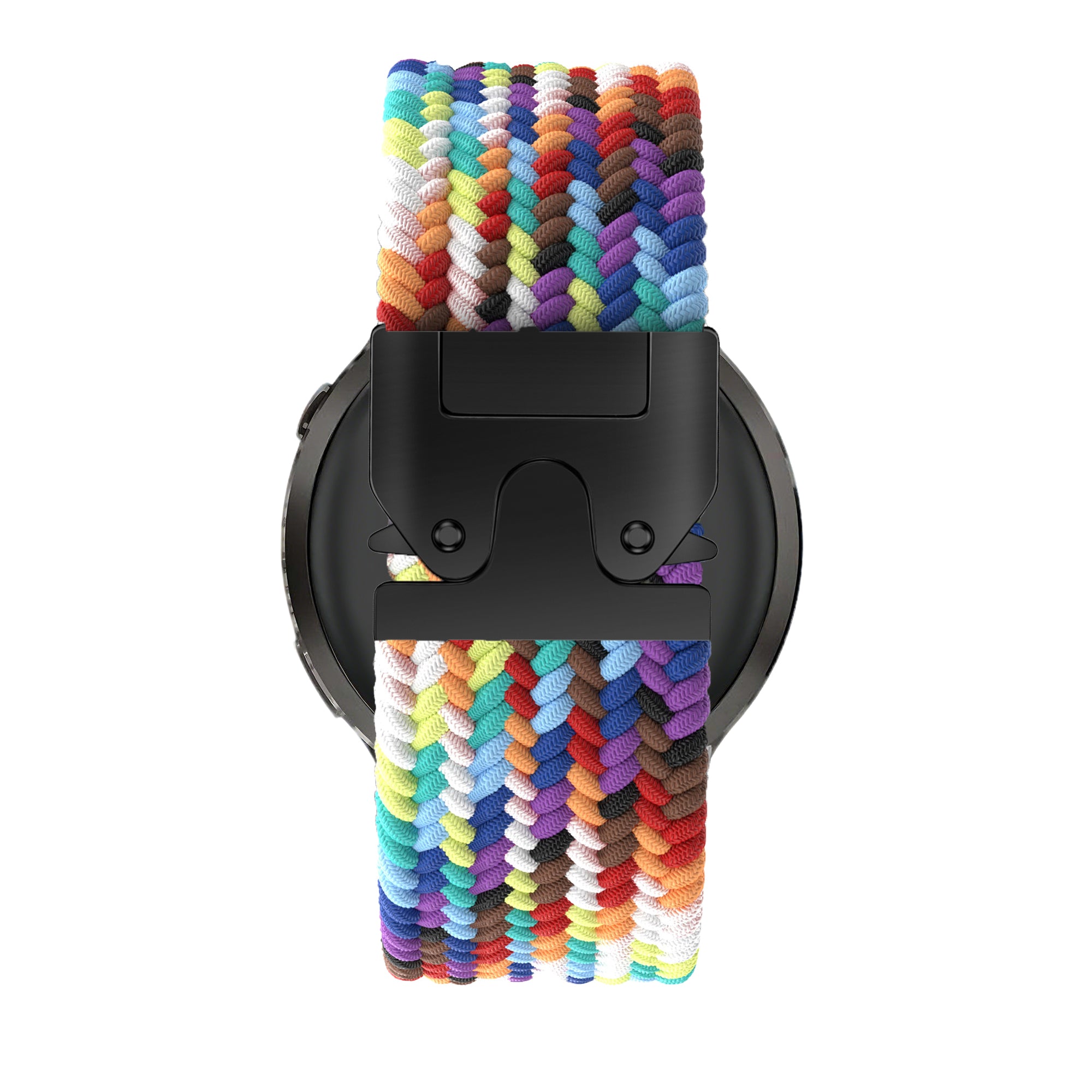 Bandz Garmin Venu 3s Braided Strap 'Parachute' (Rainbow)