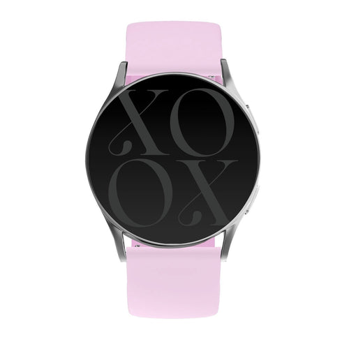 xoxo Wildhearts Samsung Galaxy Watch 46mm siliconen bandje (roze)