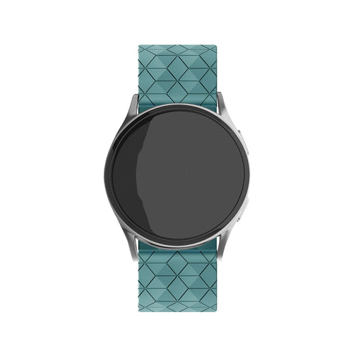Withings ScanWatch Nova Silicone Hexa Strap (Greyblue)