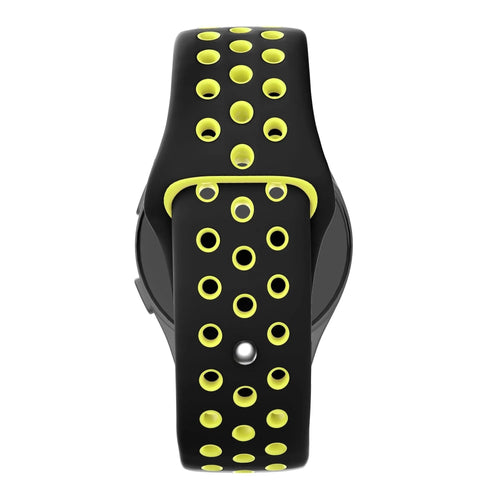Bandz Oppo Watch X2 Sportarmband 'Deluxe' (Schwarz/Gelb)